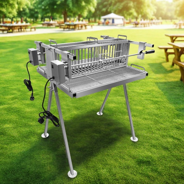 Seitenhitzegrill 70 Edelstahl